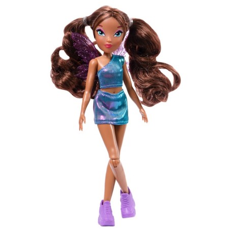 Winx Club "Leila" hinge doll with wings, 24 cm-1