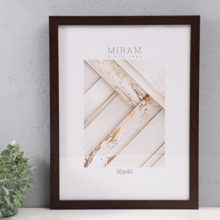 Photo frame Plastic "Mira" 30x40 cm, 650057-15 (plastic screen)