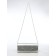 Female bag on a magnet, silver color