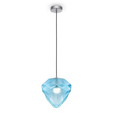 Suspension lamp Maytoni P053PL-01BL, E27, 1x40 W, 250x250x1500 mm, Chrome