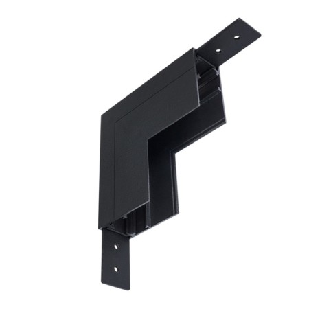 The corner connector internal for the ARTE LAMP Linea-CCCESSORES A480806, 10x10x2.65 cm, black