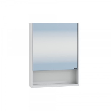 Santa City 50 mirror is universal, white color