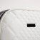 Bag Women's Cross-Bodi with a zipper, white color