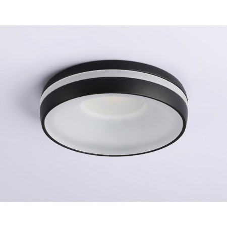 Lamp built -in spot Ambrella Techno Spot Techno TN3322, GU5.3, color black sand, white matte-3
