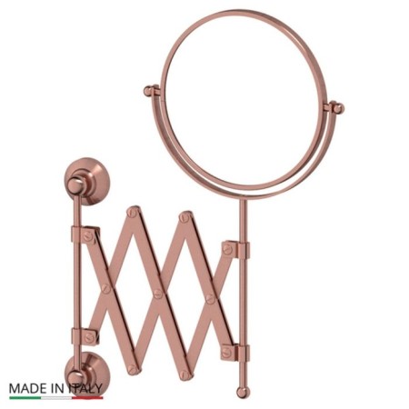 Cosmetic mirror 3SC bilateral x2, antique copper