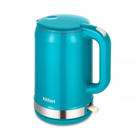 Electric KitFort KT-6649 kettle, 1.5 l, 2200 watts, blue