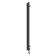 Two electric heated towers Laris Prime ChKCh, 80x1200 mm, 2 crossbars, right, black