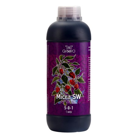Fertilizer for hydroponics "Grobro" Serious Micra SW, 1000ml
