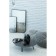 Table Dadley, 940x690x246, Gray Concrete/Black