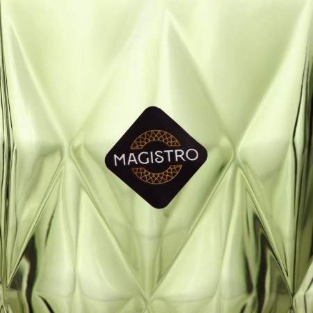 Glass magistro glass "cruise", 240 ml, green color-6