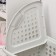 Corner basket with a lid "Moletta", 45 l, 40 × 51 × 54 cm, the color is light gray