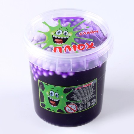 Slime with balls, container 140 gr., Assorted