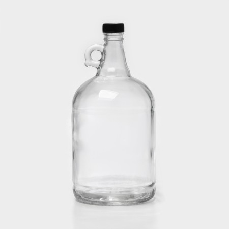 A glass bottle with a pen "Verona, 2.92 liters-2