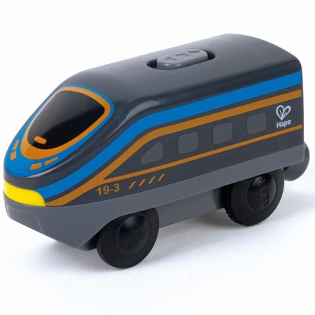 Lokomotiv Hape "My Train", on batteries, black color