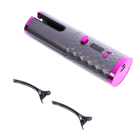 The curling iron Luazon LW-16, 50 W, ceramic coating, D = 19 mm, up to 200 ° C, portable, from USB-1