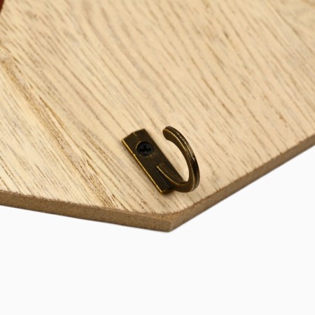 Wall -bearing "is good to be at home", the color is white, 20 x 14 cm-2