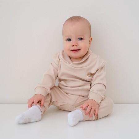 Jumper Children's Minaku, beige color, height 80-86 cm-1