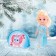 Set of doll with a wallet "Surprise from Santa Claus", in a bag, mix
