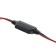 Headphones Defender Warhead G-120, game, full-size, microphone, 3.5mm, 2 m, black and red