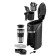 Coffee machine Endever Costa-1043, drip, 800 watts, 0.42 l, dark gray
