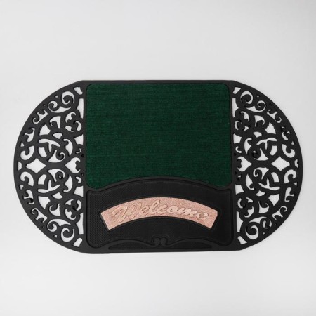 Rug -shaped patterned shade of Welcome, 45 × 75 cm, mix color-5