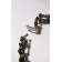 Bracelet male "Atlant" shackles, color silver, 22 cm