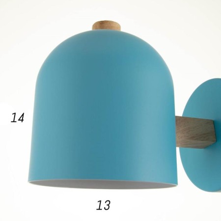 Bra 1667/1bl E27 40W Blue 18x13x16 cm-5
