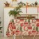 The tablecloth New Year's Dolyana "New Year's toys" 145*220 +/- 2 cm, 100% p/e