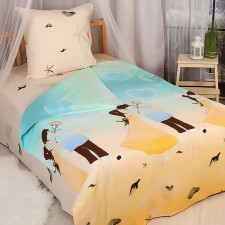 ATADEN BELIENT SET “Recognition” 1.5P, 145x214 cm, 145x214 cm, 70x70cm -1pcs, Poplin 110g/m, cotton