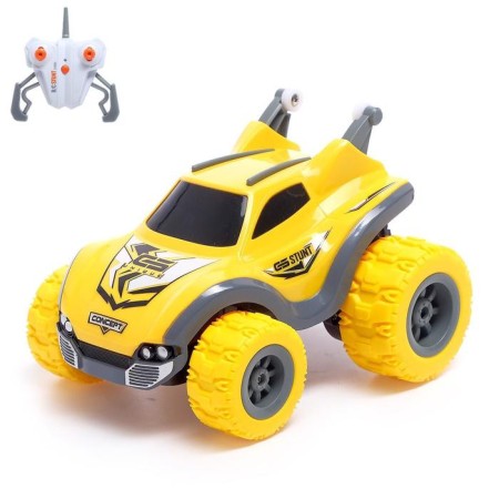 Crow in the radio -controlled "jeep", works on the battery, mix