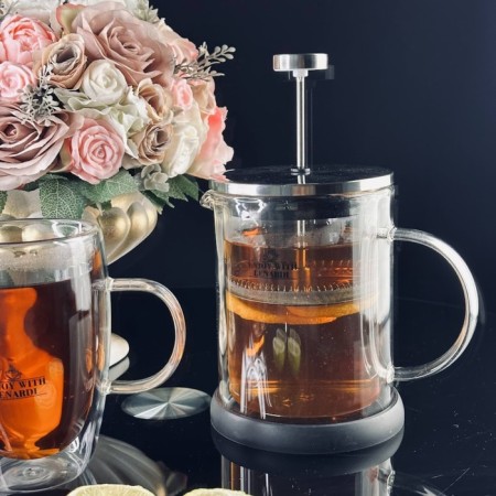 French press with double walls Lenardi, 0.8 liters
