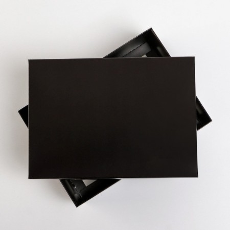 Gift folding box, packaging, “black”, 21 x 15 x 7 cm-4