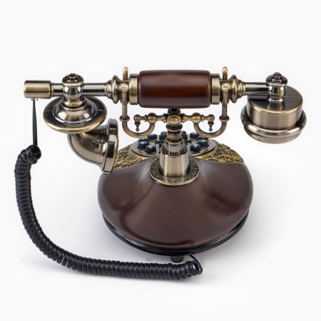 Retro-telephone "drop with a pattern", 19 x 26 x 22 cm-3