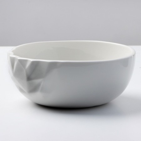 Ceramic Iceberg Ceramic, Belaya, 16.5 x 7 cm, 900 ml, white color-3