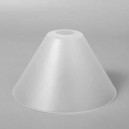 Plaphon "cone" E27 transparent 25x25x15cm