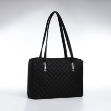 Female bag Textura, tout, average size, black color