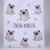 Bag Schoper "POPS" 35x0.5x40 cm, Department without lightning, without lining, white