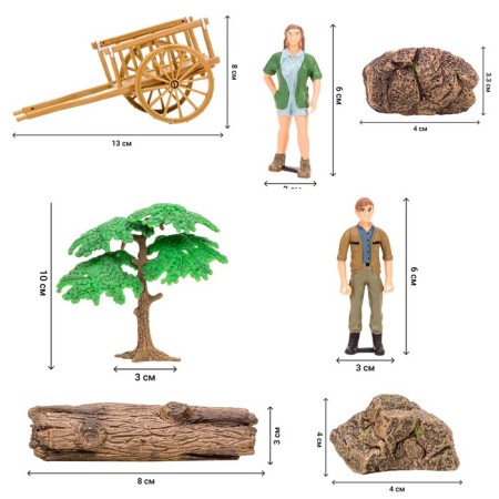 Set of figures "on the farm", 14 items-6
