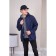 Vetrovka unisex, size 56, dark blue color
