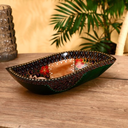 Style Glomok dish wood 33x17x7 cm