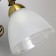 Sconces Citilux "Latur" CL413421, 24x20 cm, 2x75W, e27, brown color
