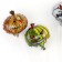Foil ball 12 "Pumpkin monsters", set of 4 pcs.