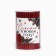 New Year's candle-string with sparkles "New Year: Happiness in the New Year", 8.5 x 6 cm
