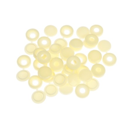 Decorative cap for screws, beige, set 100 pcs-4