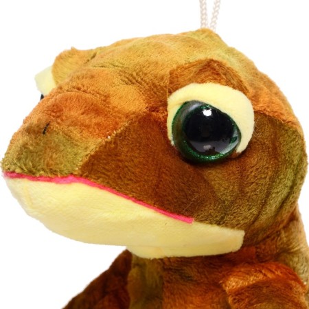 Soft toy "chameleon", 18 cm, green color-2