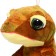 Soft toy "chameleon", 18 cm, green color