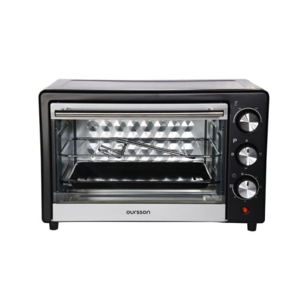 Mini-Dukhovka Oursson MO2008/BL, 1360 W, 18 l, 3 modes, black-1