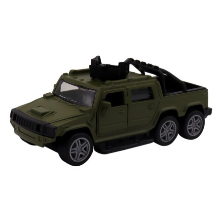 Inertial Funky Toys “Mountain Pickup”, Die-Cast, 1:32, opening doors, Khaki color
