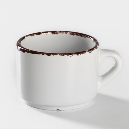 Porcelain cup Antica Perla, 350 ml