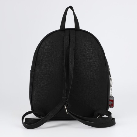 School backpack of artificial leather with a suspension 27x23x10 cm-8